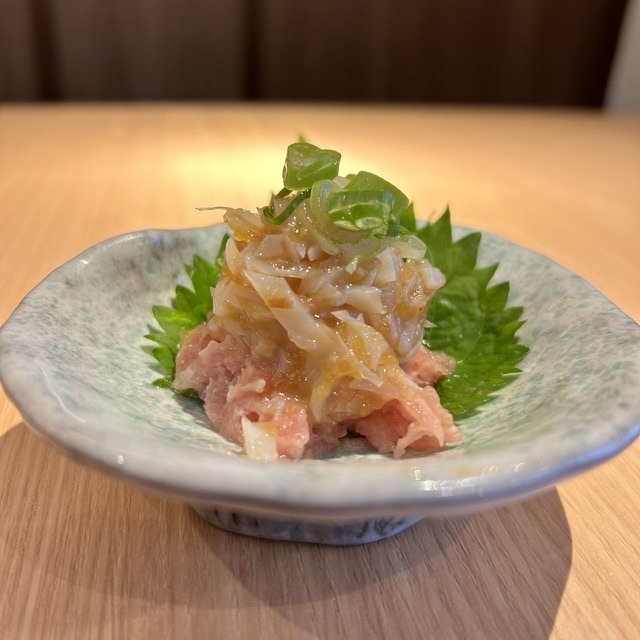 ネギトロ梅水晶