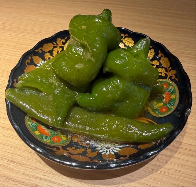 万願寺とうがらしの揚げおろし