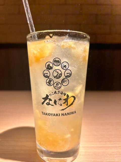 ざく切りあおりんごサワー